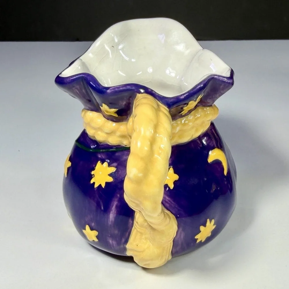Mary Engelbreit Believe Creamer & Sugar Bowl Set 1999 Christmas 15th Anniversary